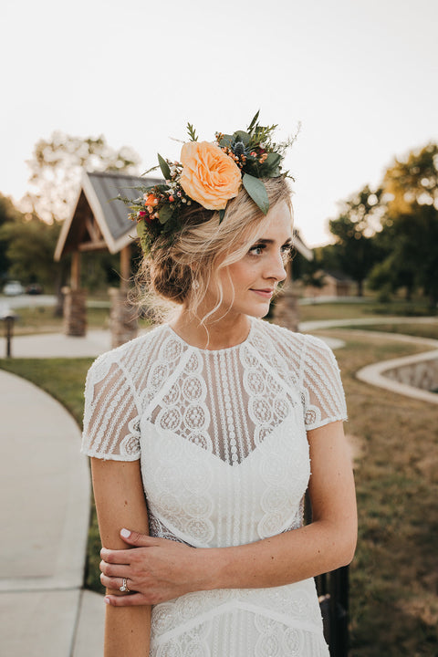 Wedding hair styles for a modern, wild bride