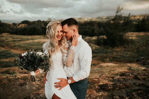 Who should help you with wedding dress shopping?