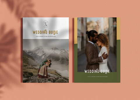 Customizable Wedding Guide Template - Playful
