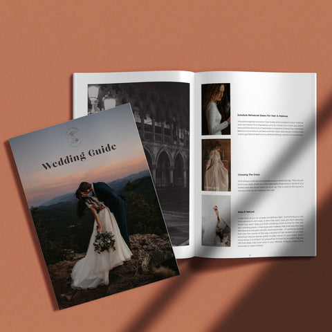 Customizable Wedding Guide Template - Minimalistic